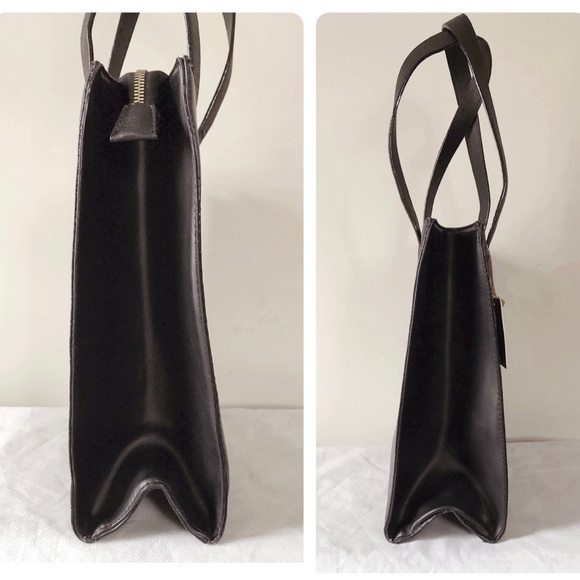 Laura Biagiotti black monogram tote - Picture 6 of 11